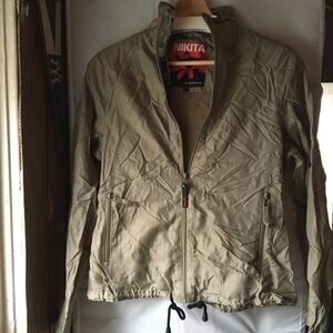 Nikita Women's Tan Windbreaker Jacket